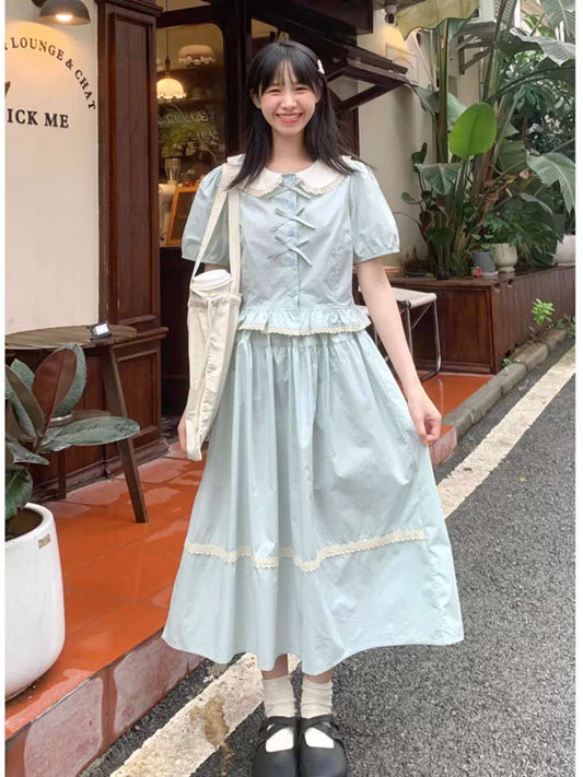 夏の涼しさと心地よさを両立したワンピース❄️